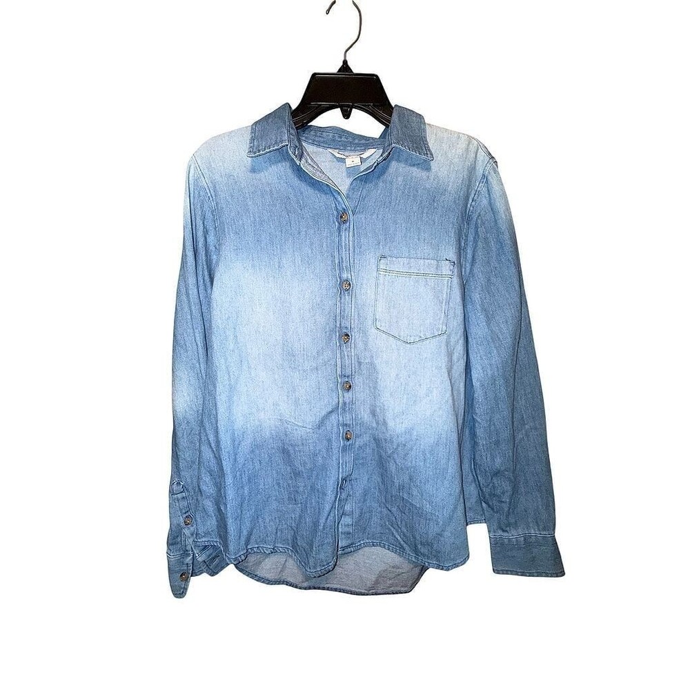 NWT Old Navy Size M Classic Jean Button-Down Shirt